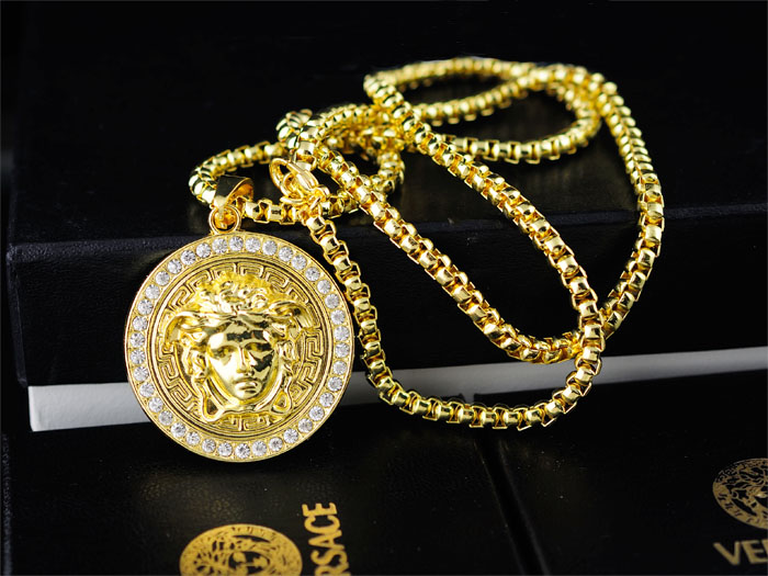 versace necklace fake